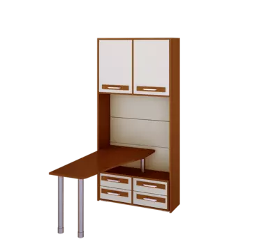 Шкаф с нишей и столом Орион