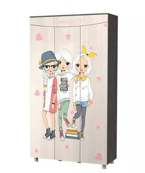 Шкаф трехстворчатый Алиса