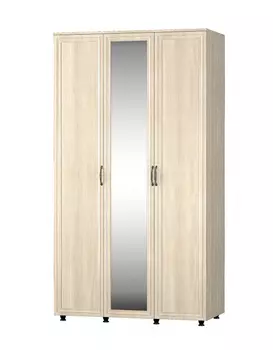 Шкаф трехстворчатый Гармония с зеркалом