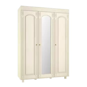 Шкаф трехстворчатый с зеркалом Элизабет ЭМ-18