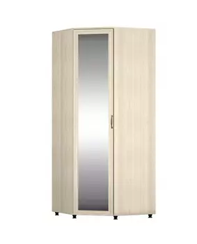 Шкаф угловой Гармония с зеркалами и накладками