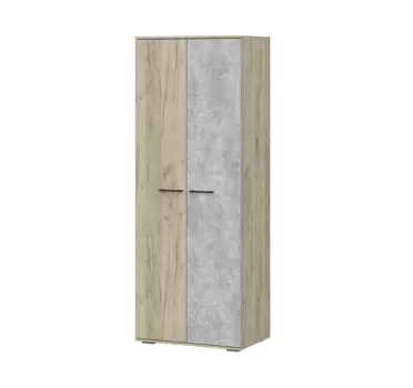 Шкаф Вальс ШК-800 дуб крафт серый / бетонный камень