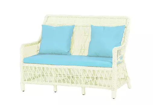 Софа 2-х местная LEGEND белая