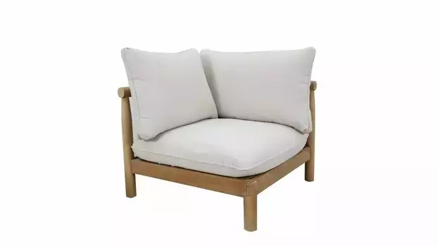 Софа из тика BUNGALOW угловая