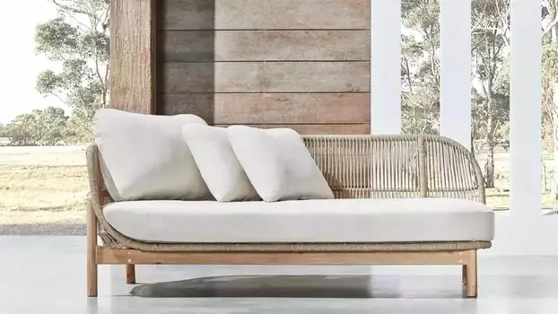 Софа из тика угловая Talara