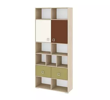 Стеллаж с 2-мя дверями Тетрис