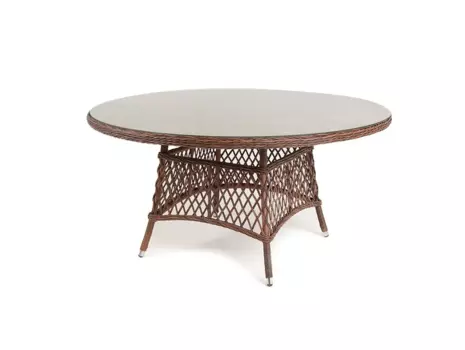 Стол из искусственного ротанга 150 Эспрессо Brown