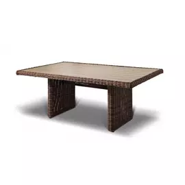Стол из искусственного ротанга Бергамо Brown