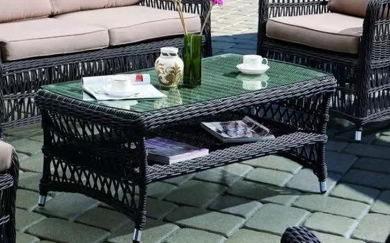 Стол из искусственного ротанга CANNES