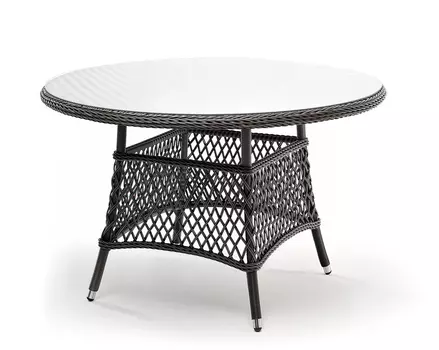 Стол из искусственного ротанга Эспрессо 118, графит