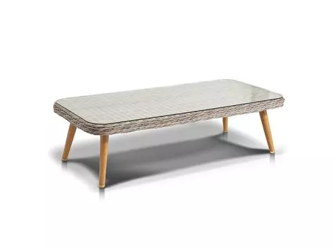 Стол журнальный из искусственного ротанга Прованс