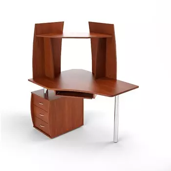 Стол компьютерный угловой с надставкой ПС 04.12.C + ПБ 01.00