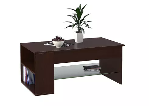 Стол журнальный СЖ-8 Nero (трансформер)