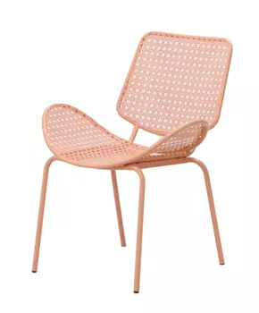 Стул Гермес, светло-розовый