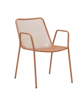 Стул Зевс, темно-коралловый