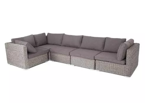 Трансформирующийся диван Лунго гиацинт серый