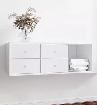 Тумба навесная Билли Белый Икеа 710873 НВ