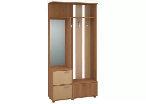 Тумба с вешалкой Глория 105/02