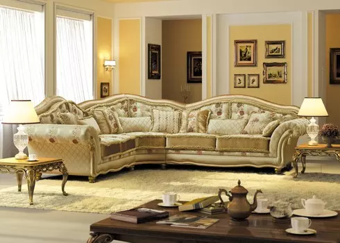 Угловой классический диван Бруней