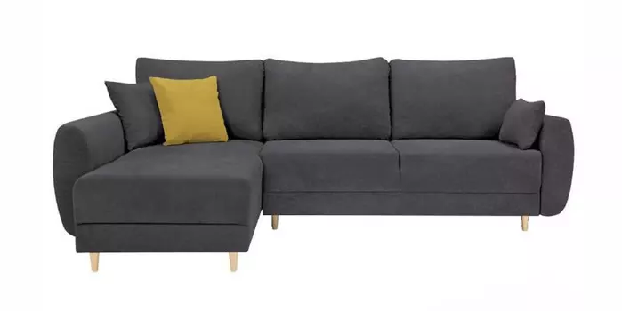 Угловой диван с оттоманкой Самуэль