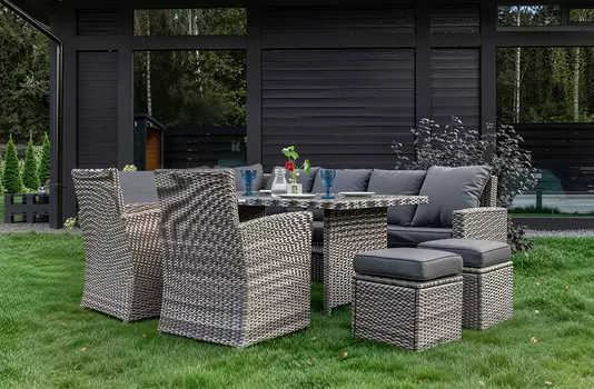 Угловой комплект ZORRO PLUS DOUBLE серый