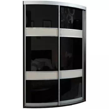 Угловой радиусный шкаф-купе Севилья 2-4