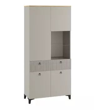 Витрина Ника 800 бежевый