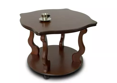 Журнальный столик Берже 4 на колесиках