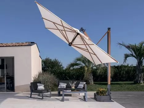 Зонт профессиональный Galileo Wood слоновая кость