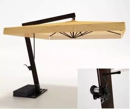 Зонт «Усиленный» на боковой опоре 2,5 х 2,5