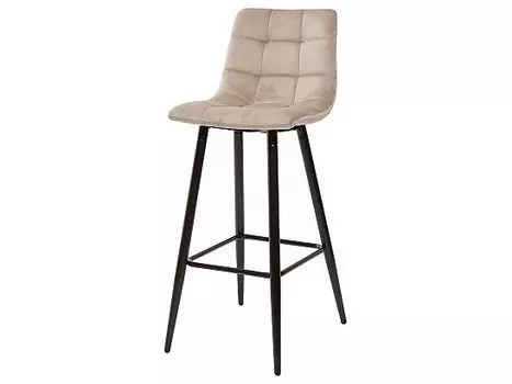 Барный стул LECCO UF910-01 LATTE, велюр