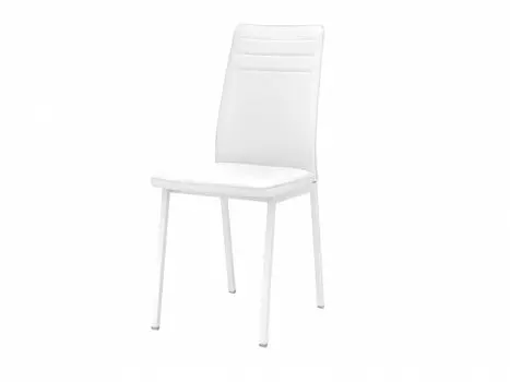 Cтул Leset Бри 520*420*960 Металл Белый/экокожа Белая