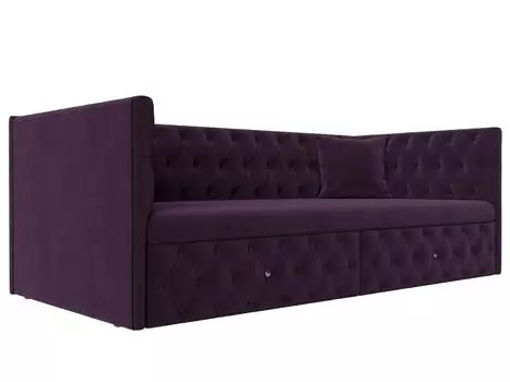 Детский диван Найс Велюр Фиолетовый