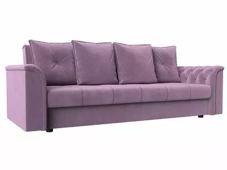 Диван книжка Сиеста Микровельвет Сиреневый