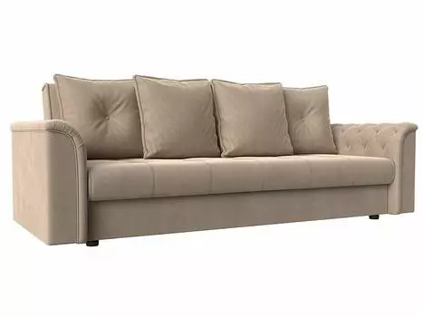 Диван книжка Сиеста Велюр Бежевый