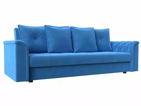 Диван книжка Сиеста Велюр Голубой