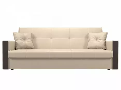 Диван Книжка Валенсия Экокожа Бежевый