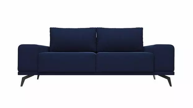 Диван-кровать Марсель велюр синий vivaldi 13