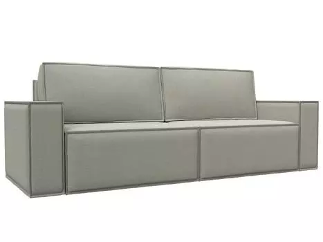 Диван прямой Куба Лайт Рогожка Амур 02 бежевый