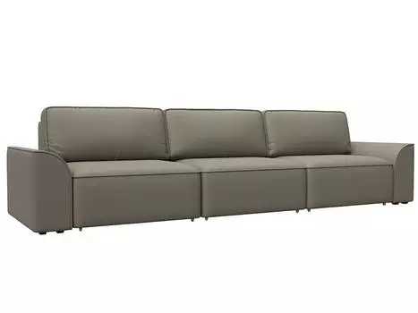 Диван прямой Лига-048 НПБ Лонг Экокожа GRIFON 04 бежевый