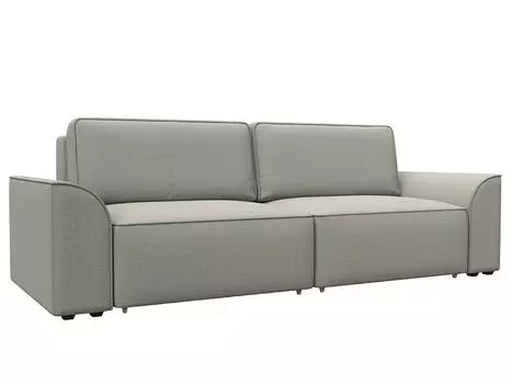 Диван прямой Лига-048 НПБ Рогожка Амур 02 бежевый