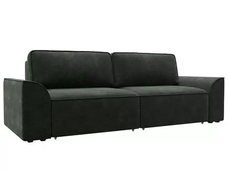 Диван прямой Лига-048 НПБ Шенилл RIMINI 09 зеленый