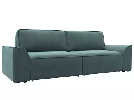 Диван прямой Лига-048 НПБ Шенилл RIMINI 11 серо-зеленый