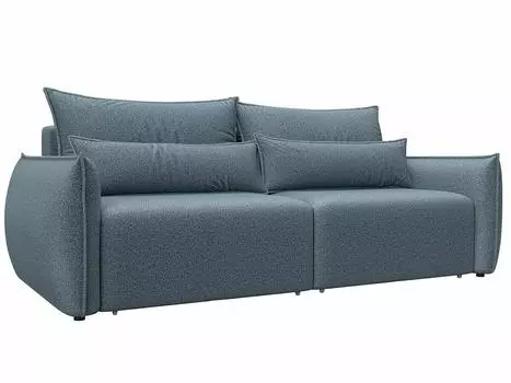 Диван прямой Лига-051 НПБ Велюр NESS 12 серый