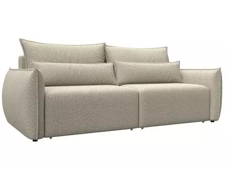 Диван прямой Лига-051 НПБ Велюр NESS 04 бежевый