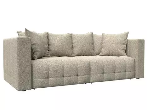 Диван прямой Лига-052 НПБ Велюр NESS 04 бежевый