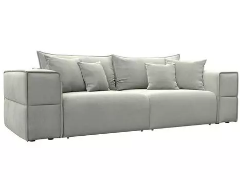 Диван прямой Лига-058 НПБ Велюр TOWER 01 молочный