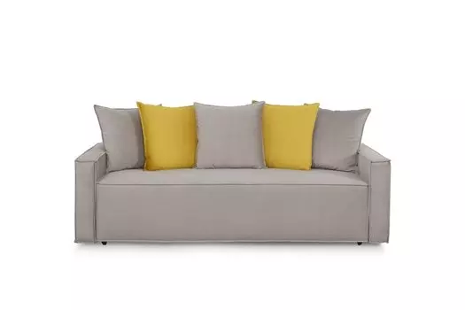 Диван прямой Онтарио серый вариант 3