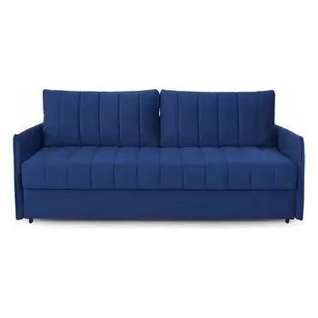 Диван прямой Пекин Мора синий Вариант 4