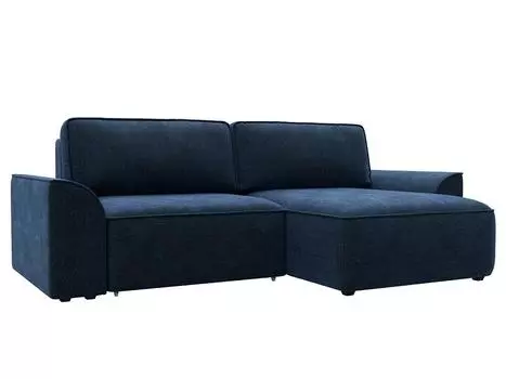 Диван угловой Лига-048 НПБ Шенилл RIMINI 10 синий